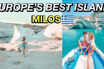 Europe’s Best Island! Travel to the Moon- Why You Should Visit Milos In GREECE!￼