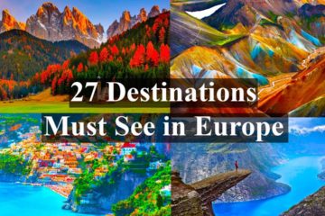 27 Most Scenic Destinations To Travel In Europe | Europe Travel Guide￼